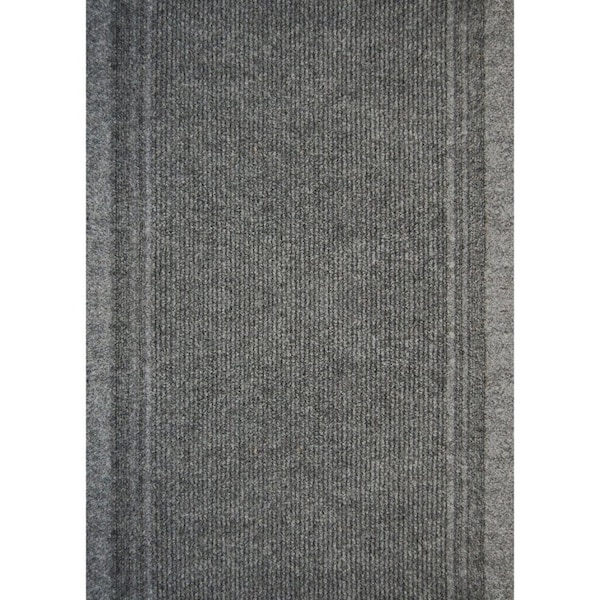 Multy Home Multy Home Tracker 60 ft. L X 26 in. W Gray Nonslip Carpet Runner MT1000275EA - main